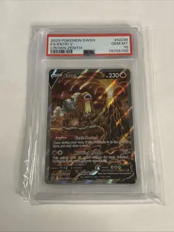 2023 Pokemon SWSH FA/Entei V Crown Zenith Galarian Gallery #GG36 PSA 10 GEM MINT - Image 3
