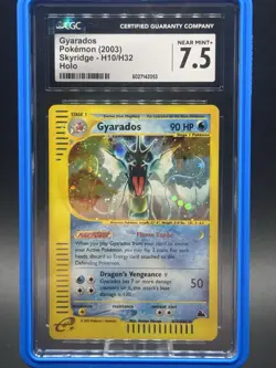 Pokemon TCG Skyridge Holo Gyarados H10/H32 CGC Near Mint+ 7.5 - Image 1