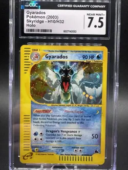 Pokemon TCG Skyridge Holo Gyarados H10/H32 CGC Near Mint+ 7.5 - Image 3