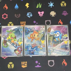 Pokemon 2026 First Partner Illustration Collection Series 1 Promos Set 40-42 - Image 1