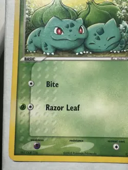 Bulbasaur 012/17 POP Series 2 Regular Pokemon, MP - Image 5