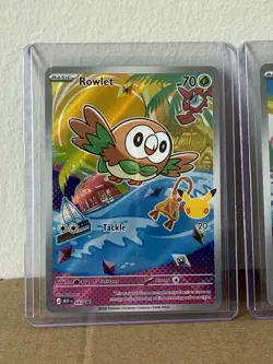 Pokemon TCG First Partner Illustration Collection Rowlet, Litten, Popplio Alola - Image 2
