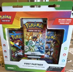 Pokemon First Partner Illustration Series 1 Box Promo Booster Charmander - Image 1