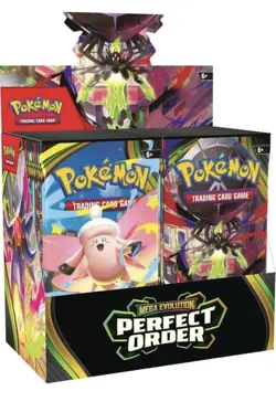 Pokemon Mega Evolution Perfect Order Booster Box Sealed ships 3-27 - Image 1