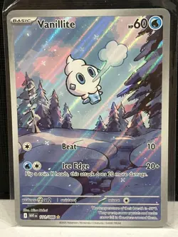 Vanillite - 111/086 - Pokemon White Flare Illustration Rare NM - Image 1