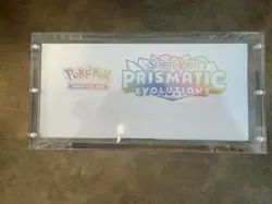 Prismatic Evolutions Pokemon Center Elite Trainer Box ETB - Sealed WITH CASE - Image 3