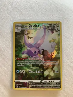Pokemon TCG Hisuian Goodra Crown Zenith: Galarian Gallery GG21/GG70 Holo - Image 1