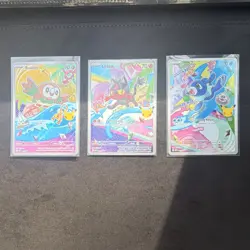 Pokemon 2026 First Partner Illustration Collection Series 1 Promos Set 43 44 45 - Image 1