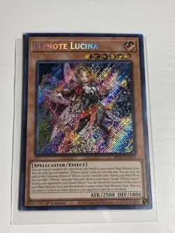 Yu-Gi-Oh! Elfnote Lucina Secret Rare BPRO-EN010 1st Edition - Image 1