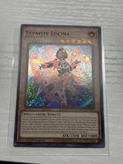 Yu-Gi-Oh! Elfnote Lucina Secret Rare BPRO-EN010 1st Edition - Image 2