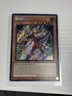 Yu-Gi-Oh! Elfnote Lucina Secret Rare BPRO-EN010 1st Edition - Image 4