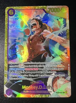 Monkey.D.Luffy SEC EB02-061 PRB-02 One Piece The Best Vol 2 ENGLISH NM - Image 1