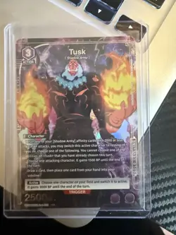 Tusk (U*) UE17BT/SLG-1-031 Solo Leveling Union Arena NM Ultra Rare - Image 1