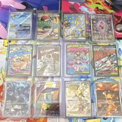 Pokemon cards full art holo Japanese 12 card lot - Image 1