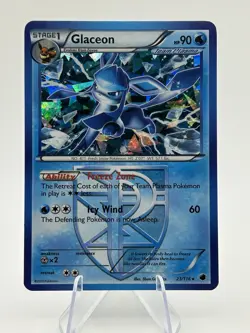 Glaceon 23/116 Cracked Ice Plasma Freeze Holo Rare Pokemon Card TCG - Image 1