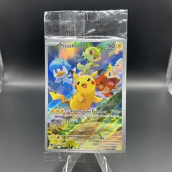 Pikachu - SVP027 - Black Star Promo - Scarlet & Violet - Pokemon Card - SEALED - Image 1