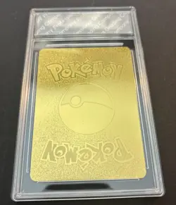 🔥 CHARIZARD V POKEMON CUSTOM GOLD FOIL CARD EGC GEM MINT 10 - Image 3