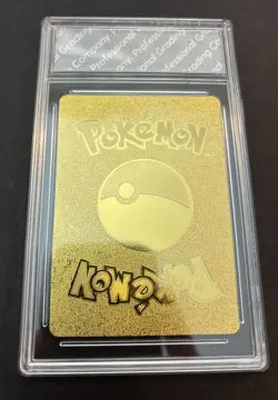 Pokemon TCG Charizard V Wild Flames Fan Art Gold Foil Card #SMP26-43 GEM MT 10 - Image 2