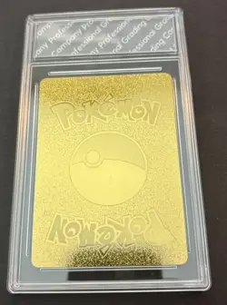 Pikachu Mega Altaria Tag Cosplay Gold Foil Collector Card HP590 Gem Mint 10 PGC - Image 2