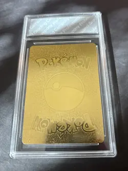 Pikachu Mega Diancie Cosplay Custom Gold Foil Card PGC Gem Mint 10 - Image 2