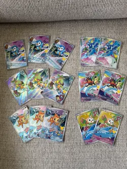 Pokemon First Partners 30th Anniversary Collection Promo Cards Lot Of 15 Cards - Image 1