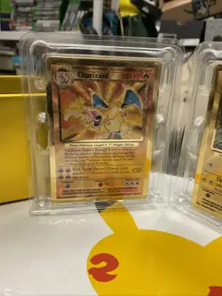 Pokemon Celebrations Gold Metal Charizard & Pikachu Cards 25th Anniversary Lot - Image 3