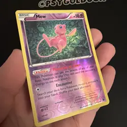 Mew (29/124) - Fates Collide Reverse Holo, Holo Rare - Pokemon Card A35 - Image 3