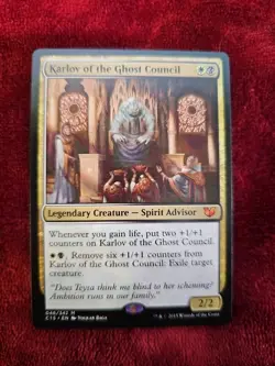 MTG Karlov of the Ghost Council Commander 2015 Mythic Card 046/342 Regular - Image 1