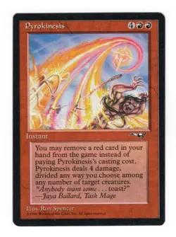MTG Pyrokinesis Alliances Regular Uncommon Near Mint - Image 1