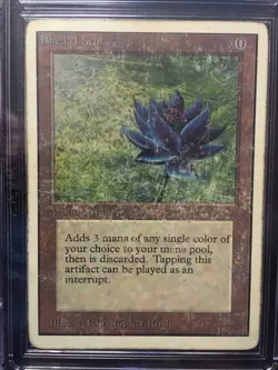 MTG Black Lotus Unlimited CGC Graded - Image 2