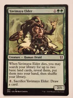 Yavimaya Elder - Commander: Zendikar Rising - Magic the Gathering MTG Nice! - Image 1