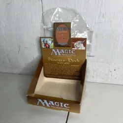 Magic The Gathering Starter Deck woc6100 EMPTY box W/ Original Shrink Package - Image 1