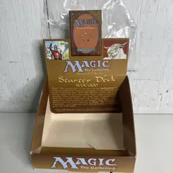 Magic The Gathering Starter Deck woc6100 EMPTY box W/ Original Shrink Package - Image 2