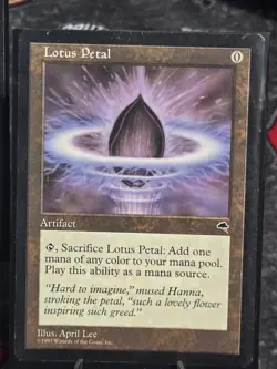 Mtg Playset x4 Lotus Petal Tempest MTG LP - Image 2