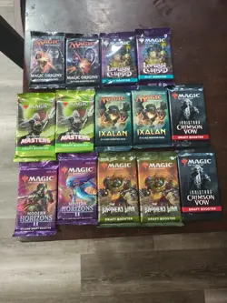 14x Sealed MTG Boosters: MH2, Cmdr Masters, Lorwyn Eclipsed, More! 🔥 - Image 1