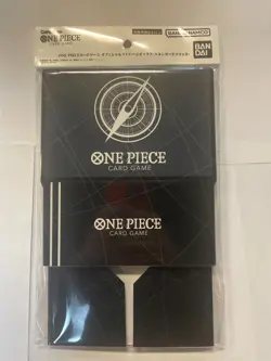 One Piece Card Game Official Storage Box Standard Black Bandai Sealed - Image 1