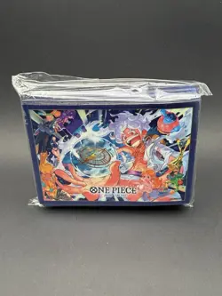 One Piece Card Game Sleeves Luffy Gear 5 Nika Official Bandai 70ct - Image 1