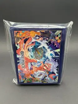 One Piece Card Game Sleeves Luffy Gear 5 Nika Official Bandai 70ct - Image 2