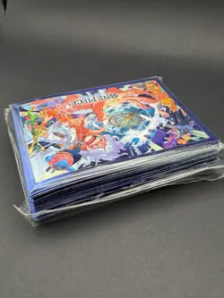 One Piece Card Game Sleeves Luffy Gear 5 Nika Official Bandai 70ct - Image 4