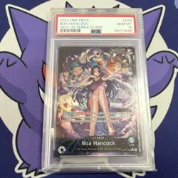 Namco Boa Hancock Leader Alt Art Foil OP07-038 500 Years Future PSA 10 - Image 1