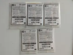 5 x SEALED Monkey D Luffy One Piece Loader Promo English OP05-060 Near Mint - Image 4