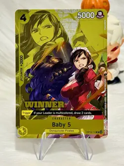 One Piece TCG Baby 5 OP12-112 Winner Pack 2026 Vol.1 Promo – English - Image 1