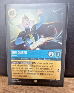 Disney Lorcana TCG - Ursula's Return - The Queen - Diviner - 156/204 Legendary - Image 2