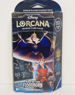 Lorcana Rise of the Floodborn Starter Deck - Brand New + Sealed Disney - Image 1