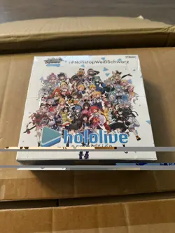Bushiroad: Weiss Schwarz Hololive Production Booster Box - 1ST EDITION ENGLISH - Image 1