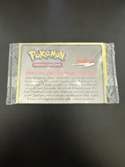 Marill Neo Genesis Marill #29 Sealed Promo Pokemon Card - Image 1