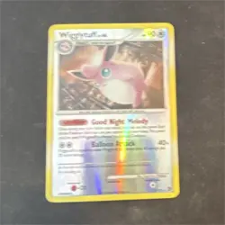 Pokemon Wigglytuff 20/127 Platinum Rare Stage 1 Fairy 90 HP English Holo Card - Image 1
