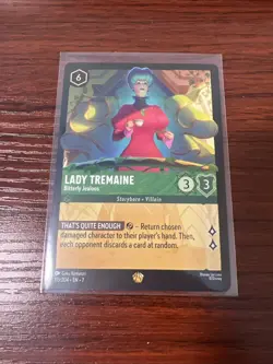Disney Lorcana Lady Tremaine: Bitterly Jealous Card 115/204: Archazia's Island - Image 1