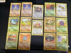 Vintage 1999 Pokemon Jungle Set – German Card Lot (14 Cards) - Image 1