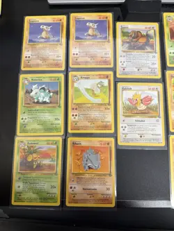 Vintage 1999 Pokemon Jungle Set – German Card Lot (14 Cards) - Image 2